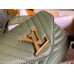 Louis Vuitton New Wave Multi-Pochette Bag In Green Leather M56471