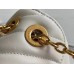Louis Vuitton LV New Wave Chain MM Bag In White Leather M58549