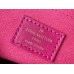 Louis Vuitton LV New Wave Chain MM Bag In Rose Red Leather M58553