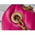 Louis Vuitton LV New Wave Chain MM Bag In Rose Red Leather M58553
