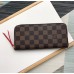 Louis Vuitton Clemence Wallet In Damier Ebene Canvas N60534 Louis Vuitton Clemence Wallet In Damier Ebene Canvas N60534