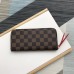 Louis Vuitton Clemence Wallet In Damier Ebene Canvas N60534 Louis Vuitton Clemence Wallet In Damier Ebene Canvas N60534