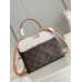 Louis Vuitton Locky BB Bag In Monogram Canvas with Shearling M46318 Louis Vuitton Locky BB Bag In Monogram Canvas with Shearling M46318