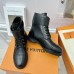 Louis Vuitton Wonderland Ranger Boot In Black Calfskin Louis Vuitton Wonderland Ranger Boot In Black Calfskin