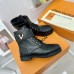 Louis Vuitton Wonderland Ranger Boot In Black Calfskin Louis Vuitton Wonderland Ranger Boot In Black Calfskin