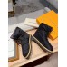 Louis Vuitton Pillow Comfort Ankle Boot In Black Nylon