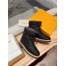 Louis Vuitton Pillow Comfort Ankle Boot In Black Nylon
