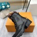 Louis Vuitton LV Beaubourg Ankle Boots In Black Leather