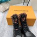 Louis Vuitton LV Beaubourg Ankle Boots In Black Leather