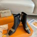 Louis Vuitton Rotary Ankle Boots In Black Calfskin