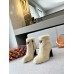 Louis Vuitton Silhouette Ankle Boots In Shearling