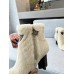 Louis Vuitton Silhouette Ankle Boots In Shearling