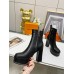 Louis Vuitton Fame Platform Ankle Boots In Black Calfskin Louis Vuitton Fame Platform Ankle Boots In Black Calfskin