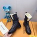 Louis Vuitton Metropolis Flat Ranger Boots with Shearling