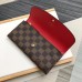 Louis Vuitton Emilie Wallet In Damier Ebene Canvas N63544