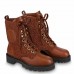 Louis Vuitton Territory Flat Ranger Boots In Brown Leather with Wool