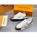 Louis Vuitton Women's Run Away Sneakers In White Leather Louis Vuitton Women's Run Away Sneakers In White Leather