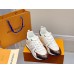 Louis Vuitton Women's Run Away Sneakers In White Leather Louis Vuitton Women's Run Away Sneakers In White Leather