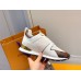 Louis Vuitton Women's Run Away Sneakers In White Leather Louis Vuitton Women's Run Away Sneakers In White Leather
