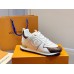 Louis Vuitton Women's Run Away Sneakers In White Leather Louis Vuitton Women's Run Away Sneakers In White Leather