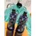 Louis Vuitton Laureate Platform Desert Boots In Monogram Denim