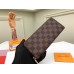 Louis Vuitton Clemence Wallet In Damier Ebene Canvas N41626 Louis Vuitton Clemence Wallet In Damier Ebene Canvas N41626