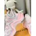 Louis Vuitton LV Archlight Sneakers in Mesh with Pink Leather