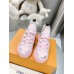 Louis Vuitton LV Archlight Sneakers in Mesh with Pink Leather