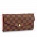 Louis Vuitton Sarah Wallet In Damier Ebene Canvas N60114