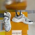 Louis Vuitton LV Archlight Sneakers In Grey Mahina Leather