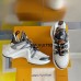Louis Vuitton LV Archlight Sneakers In Grey/Ivory Leather