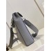 Louis Vuitton Slim Briefcase In Grey Taiga Leather M30856