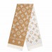 Louis Vuitton LV Essential Scarf In Beige Wool M77728