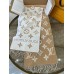 Louis Vuitton LV Essential Scarf In Beige Wool M77728
