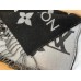 Louis Vuitton LV Essential Scarf In Black Wool M77853