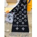 Louis Vuitton LV Essential Scarf In Black Wool M77853