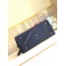 Louis Vuitton Lockme Day Tote Bag In Navy Blue Leather M53645 Louis Vuitton Lockme Day Tote Bag In Navy Blue Leather M53645