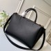 Louis Vuitton Lockmeto Tote Bag In Black Leather M54569 Louis Vuitton Lockmeto Tote Bag In Black Leather M54569