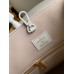 Louis Vuitton Lockme Tote PM Bag In White Calfskin M55817