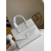 Louis Vuitton Lockme Tote PM Bag In White Calfskin M55817