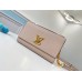 Louis Vuitton Lockme Clutch In Greige Calfskin M56087 Louis Vuitton Lockme Clutch In Greige Calfskin M56087