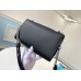 Louis Vuitton Lockme Clutch In Black Calfskin M56088 Louis Vuitton Lockme Clutch In Black Calfskin M56088