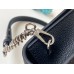 Louis Vuitton Lockme Clutch In Black Calfskin M56088 Louis Vuitton Lockme Clutch In Black Calfskin M56088