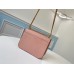Louis Vuitton Lockme Chain PM Bag In Pink Calfskin M57071 Louis Vuitton Lockme Chain PM Bag In Pink Calfskin M57071