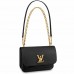 Louis Vuitton Lockme Chain PM Bag In Black Calfskin M57073 Louis Vuitton Lockme Chain PM Bag In Black Calfskin M57073