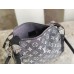 Louis Vuitton Side Trunk Bag In Grey Monogram Denim M21460