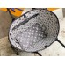 Louis Vuitton Neverfull MM Bag In Grey Monogram Denim M21465 Louis Vuitton Neverfull MM Bag In Grey Monogram Denim M21465
