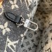 Louis Vuitton OnTheGo MM Bag In Grey Monogram Denim M46448