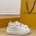 Louis Vuitton Time Out Sneakers with Pink Lace Accessories Louis Vuitton Time Out Sneakers with Pink Lace Accessories