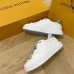 Louis Vuitton Time Out Sneakers with Blue Lace Accessories Louis Vuitton Time Out Sneakers with Blue Lace Accessories